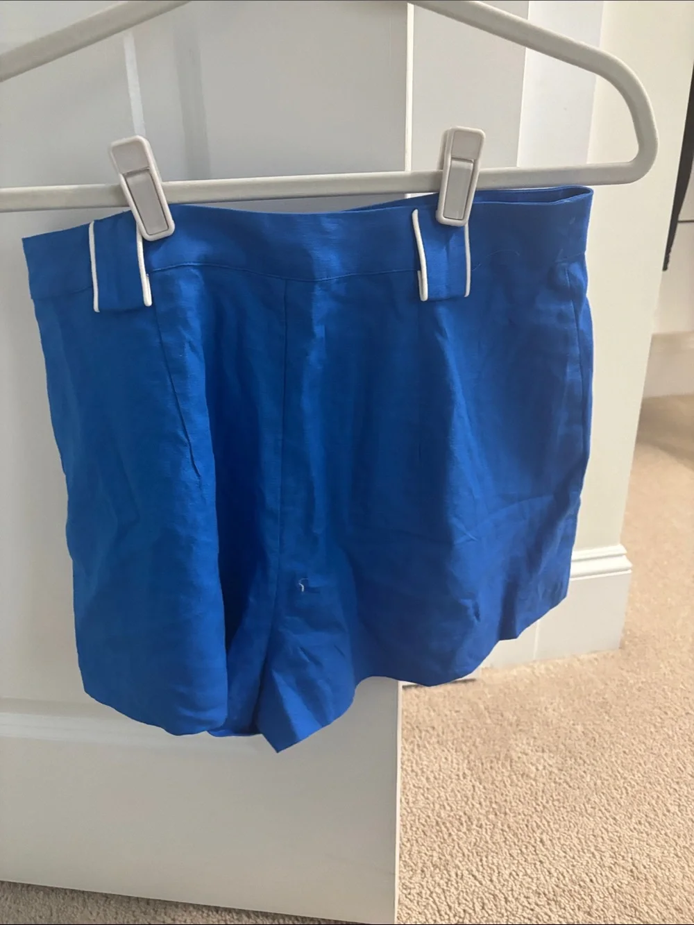 Farm rio Anthropologie destination shorts size m blue - Picture 2 of 3